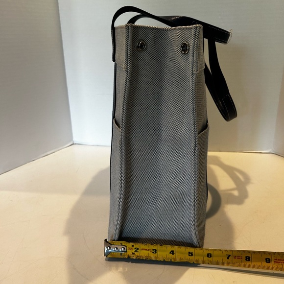 Vintage DOONY & BURKE satchel tote shopper blue gray - Picture 8 of 14